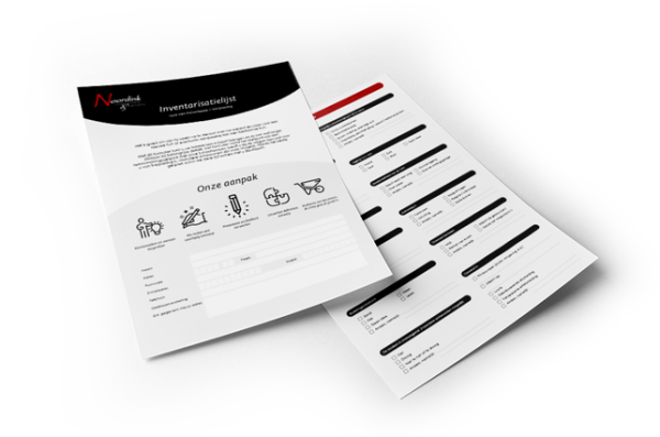 Inventarisatielijst Noordink Tuinontwerp & Realisatie